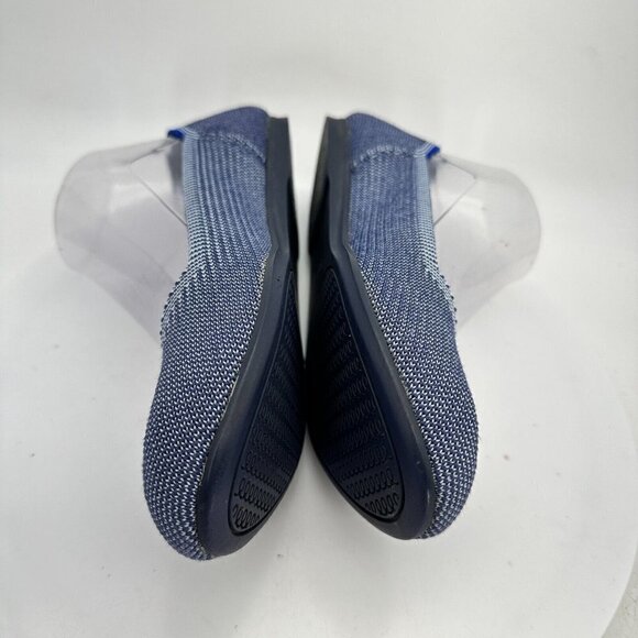 Rothy's The Flat Grey Textile Slip On Ballet Classic Comfort Women Shoes Sz 6.5 - Picture 9 of 13